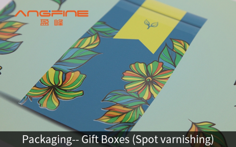 Packaging-- Gift Boxes (Spot varnishing)